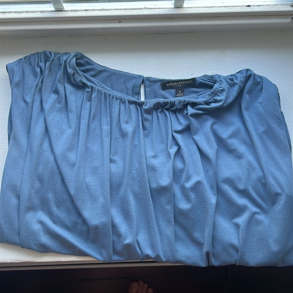 Banana Republic blue grey shirt - Picture 2 of 5